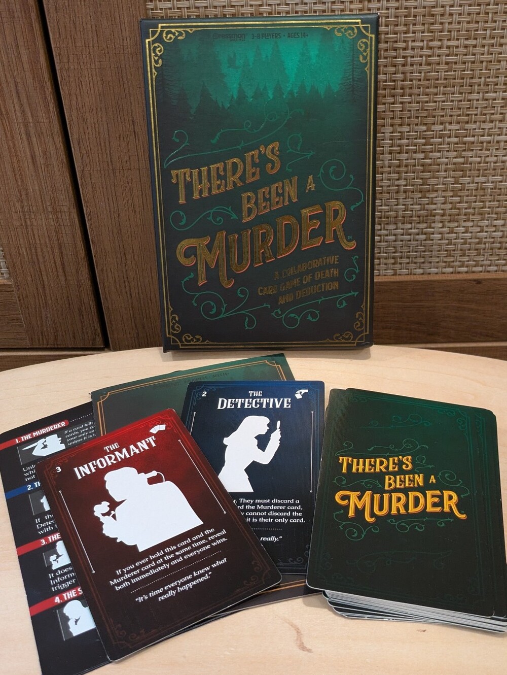 There's Been A Murder 🔎🃏 Murder Mystery Group Card Game